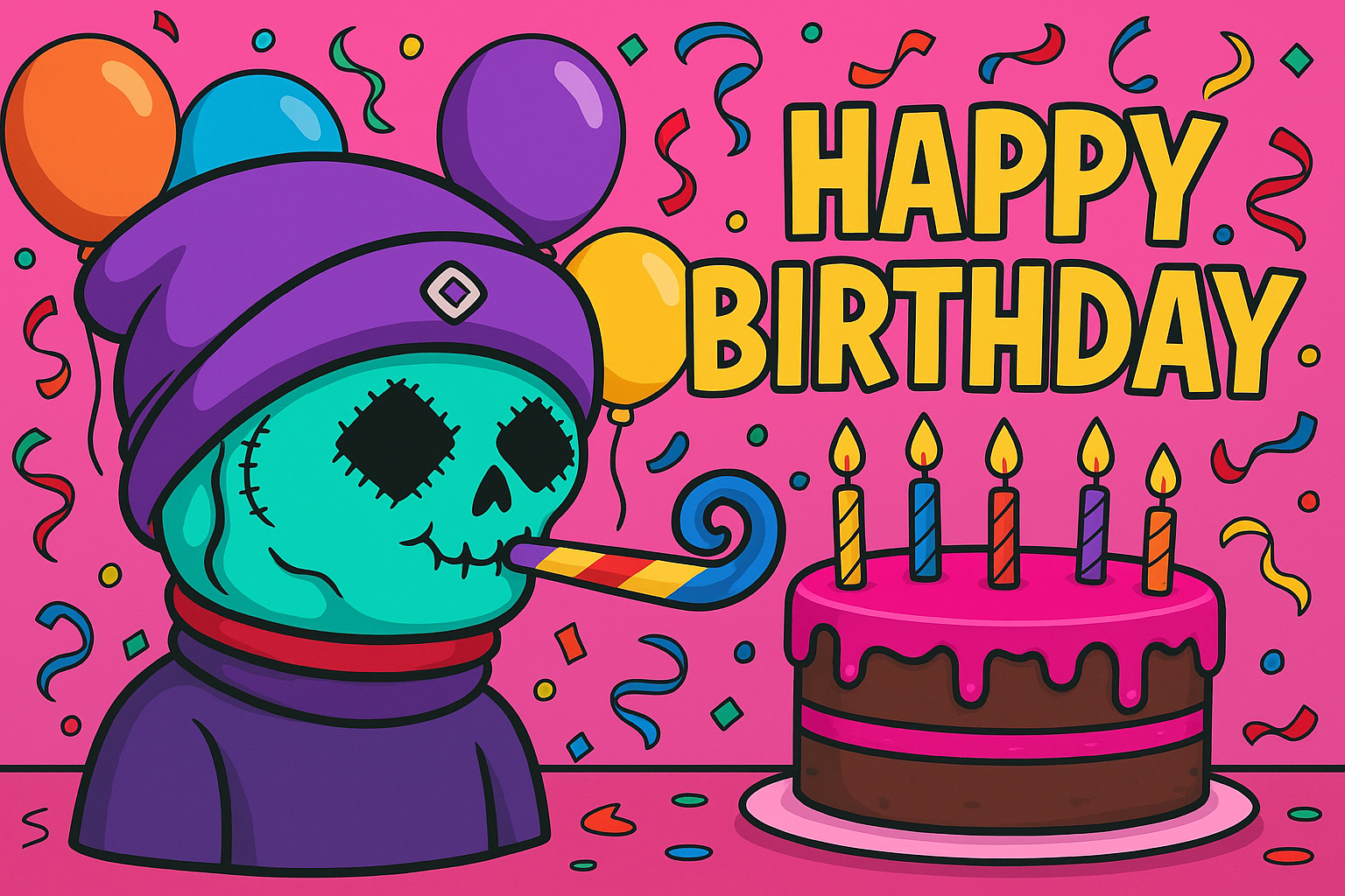 Axel's Birthday Banner